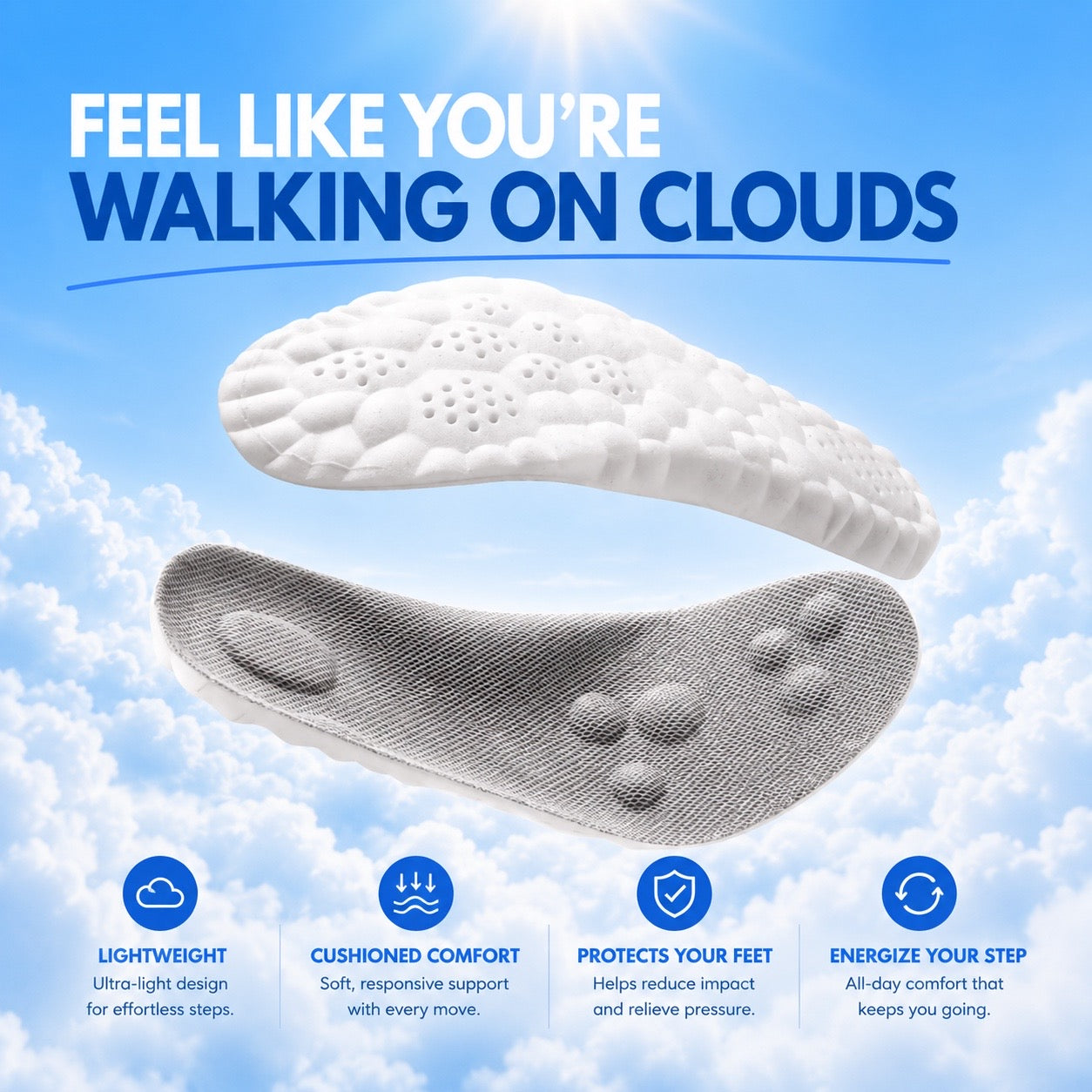 CloudStep™ Cushion Core Insoles